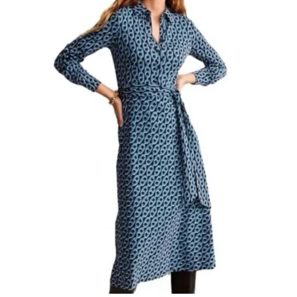 NWT Boden Laura Jersey midi dress in tall/long sizing